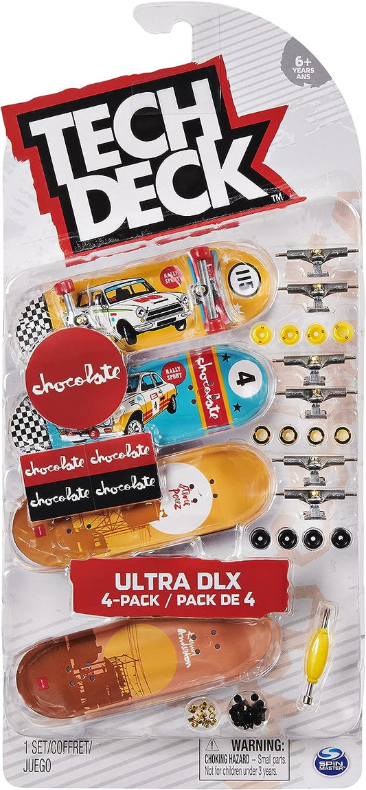 6028815 Tech Deck - Pack da 4 mini skate - modello casuale