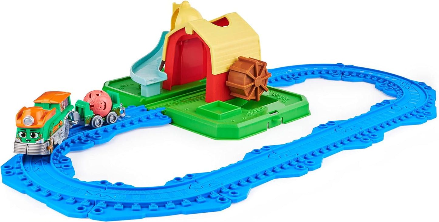 6060195 MIGHTY EXPRESS Playset Fattoria (Story Adventure Bucket)
