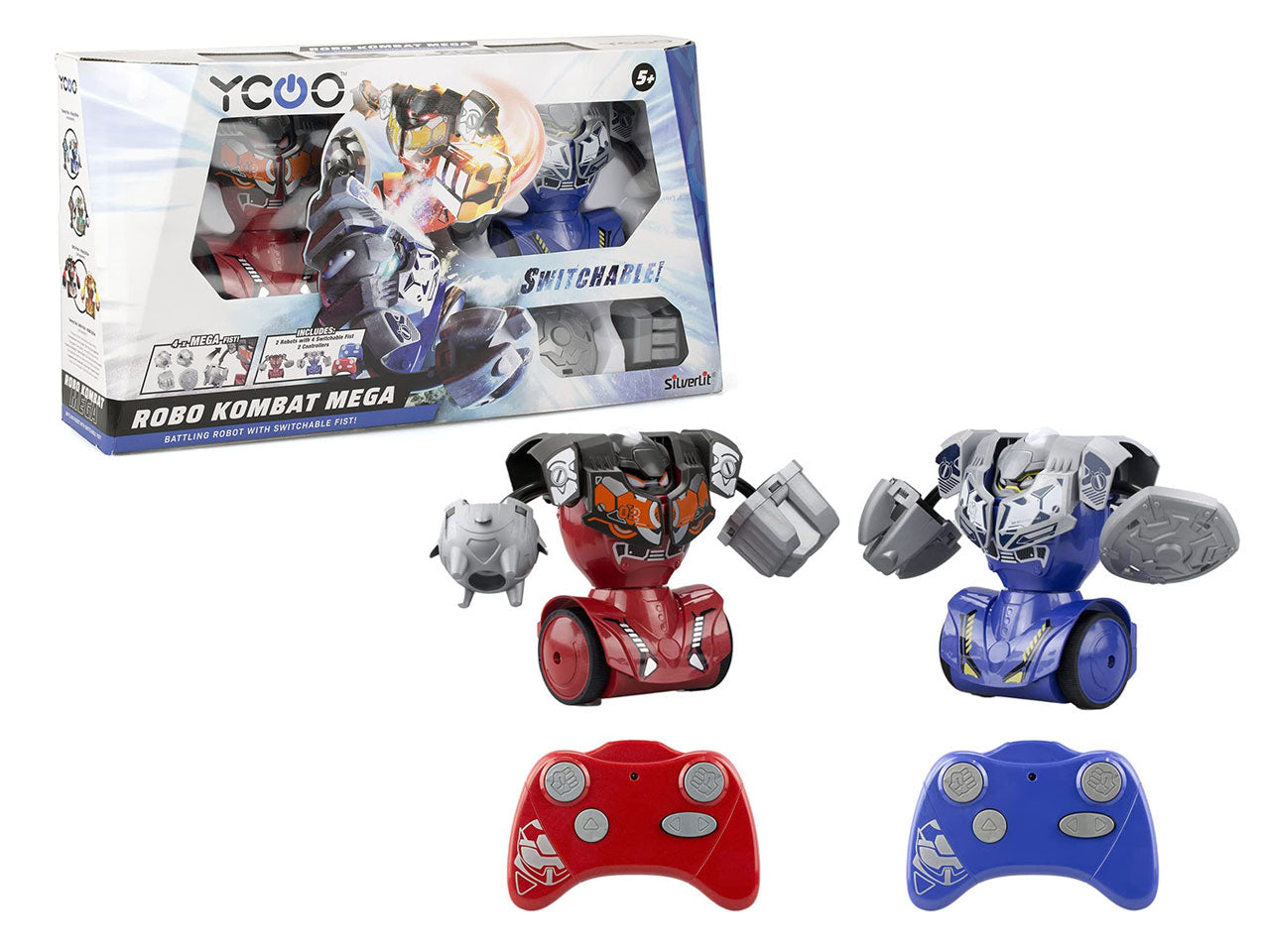 88068 Rocco Giocattoli YCOO ROBO KOMBAT MEGA TWIN PACK  -radioconandi 5+