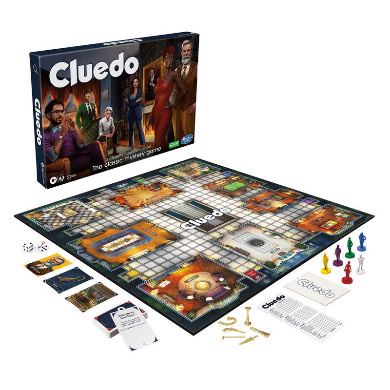 Hasbro Cluedo Classico  Gioco da Tavolo di Investigazione e Mistero