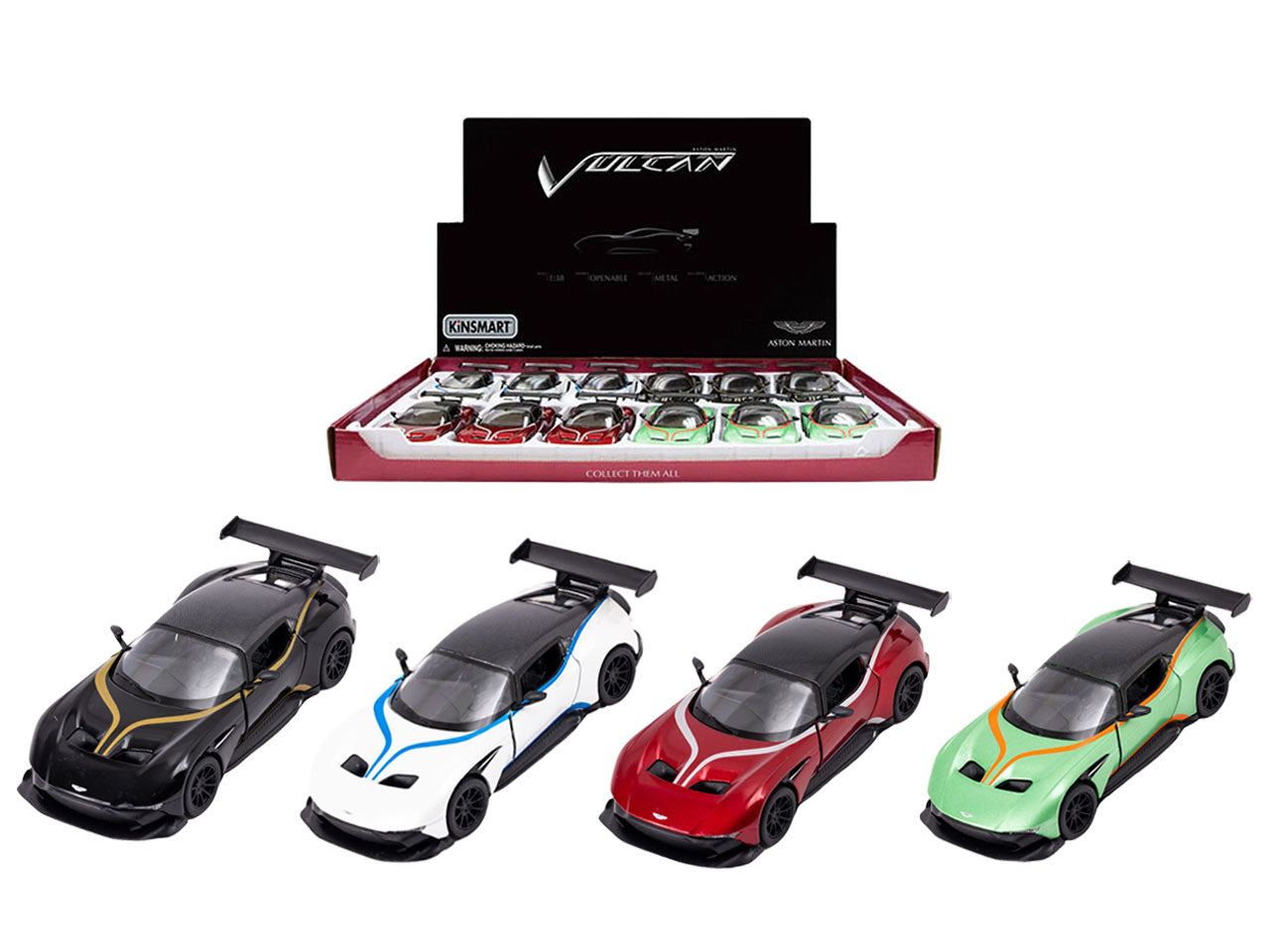 89269 KINSMART ASTON MARTIN VULCAN colore casuale