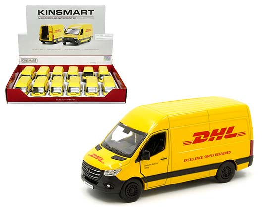 89411 KINSMART MERCEDES-BENZ SPRINTER DHL EDITION