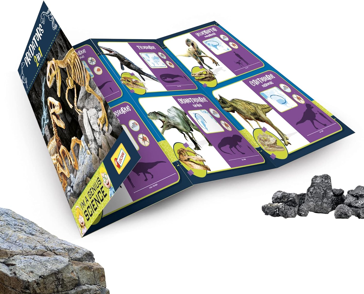 95421 - LISCIANI- I'M A  GENIUS PREDATORS 2 IN 1