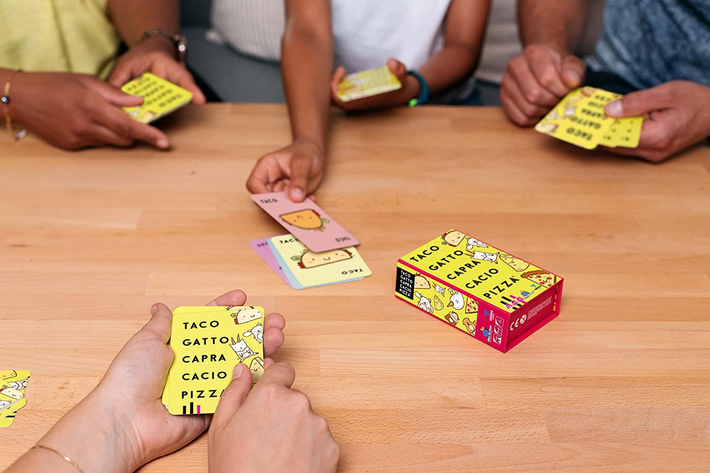 GHE141  -  dvgames TACO GATTO CAPRA CACIO PIZZA
