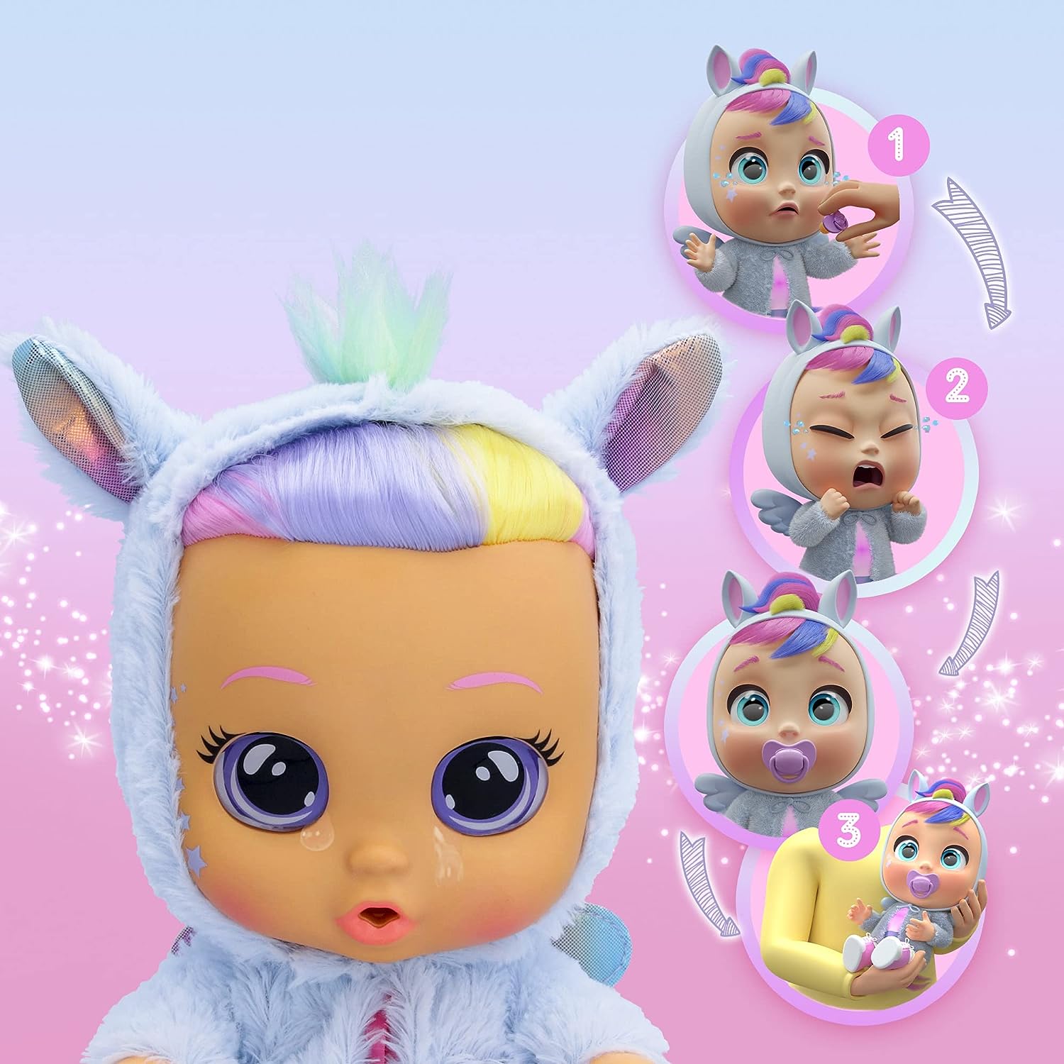 88429 IMC-CRY BABIES DRESSY FANTASY JENNA