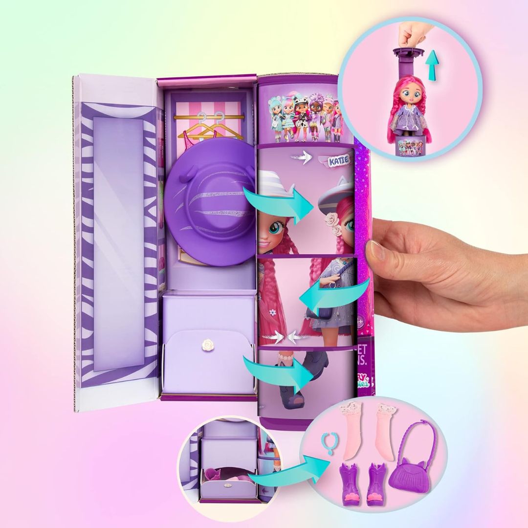 BFF by Cry Babies  Katie Bambola 20 cm con Accessori | IMC Toys 904347