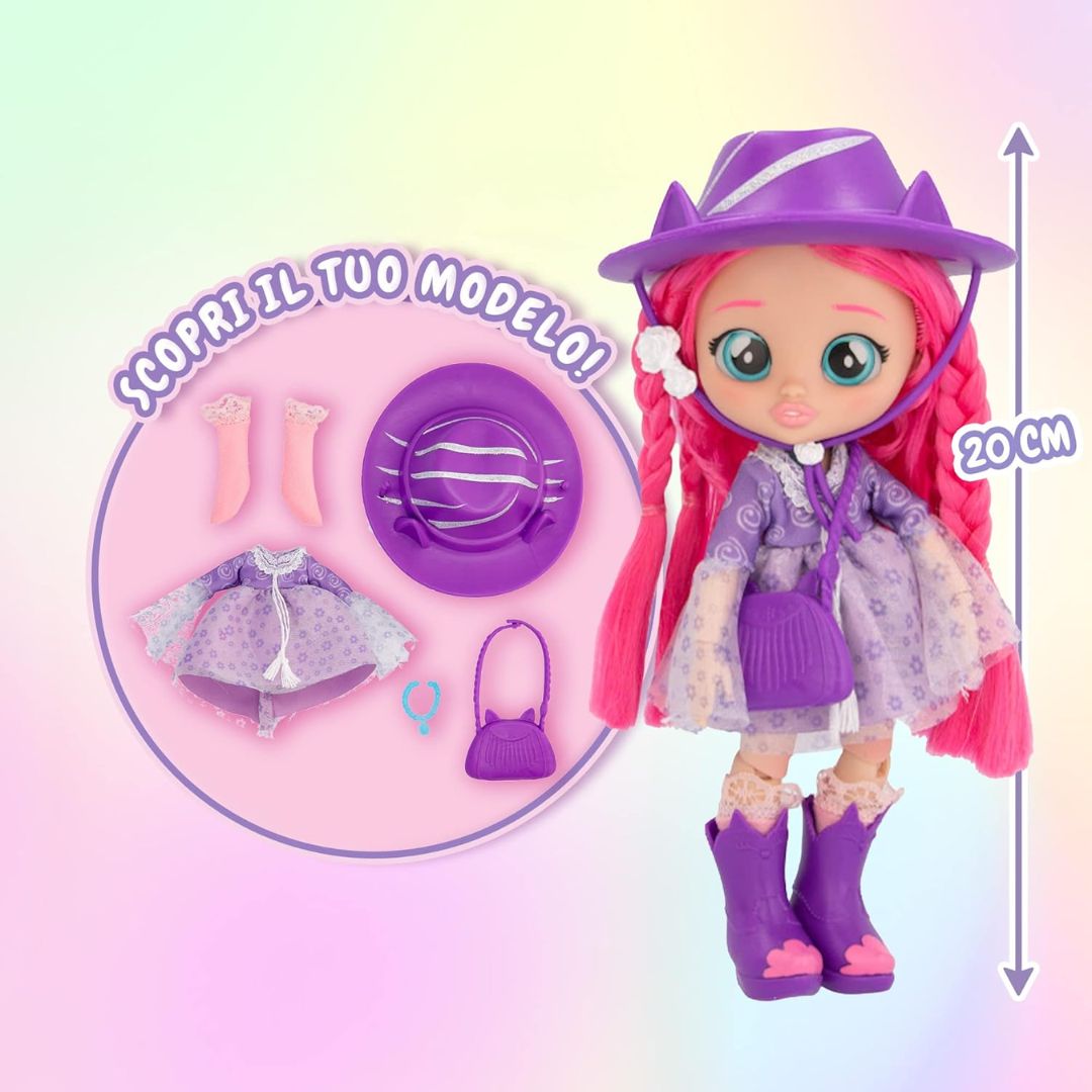 BFF by Cry Babies  Katie Bambola 20 cm con Accessori | IMC Toys 904347