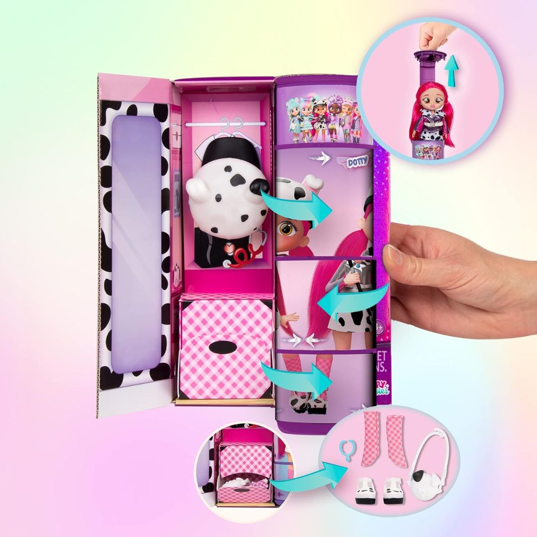 904378 IMC - BFF by Cry Babies - Dotty - Bambola 20cm