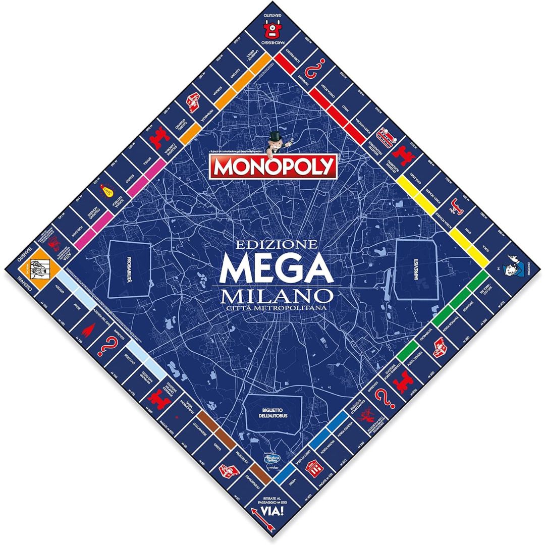 WM03159-ITA-6 - Monopoly - Edizione Mega Milano Città Metropolitana