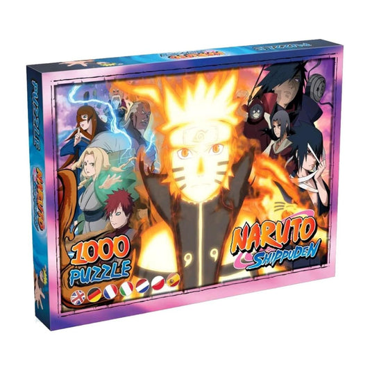 Winning Moves Puzzle Naruto Shippuden 1000 Pezzi  Puzzle Anime da Collezione