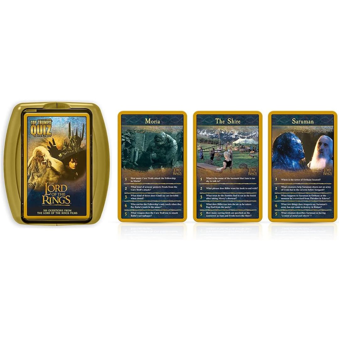 WM00384-ITA-6 Top Trumps Quiz Game - Il Signore degli Anelli