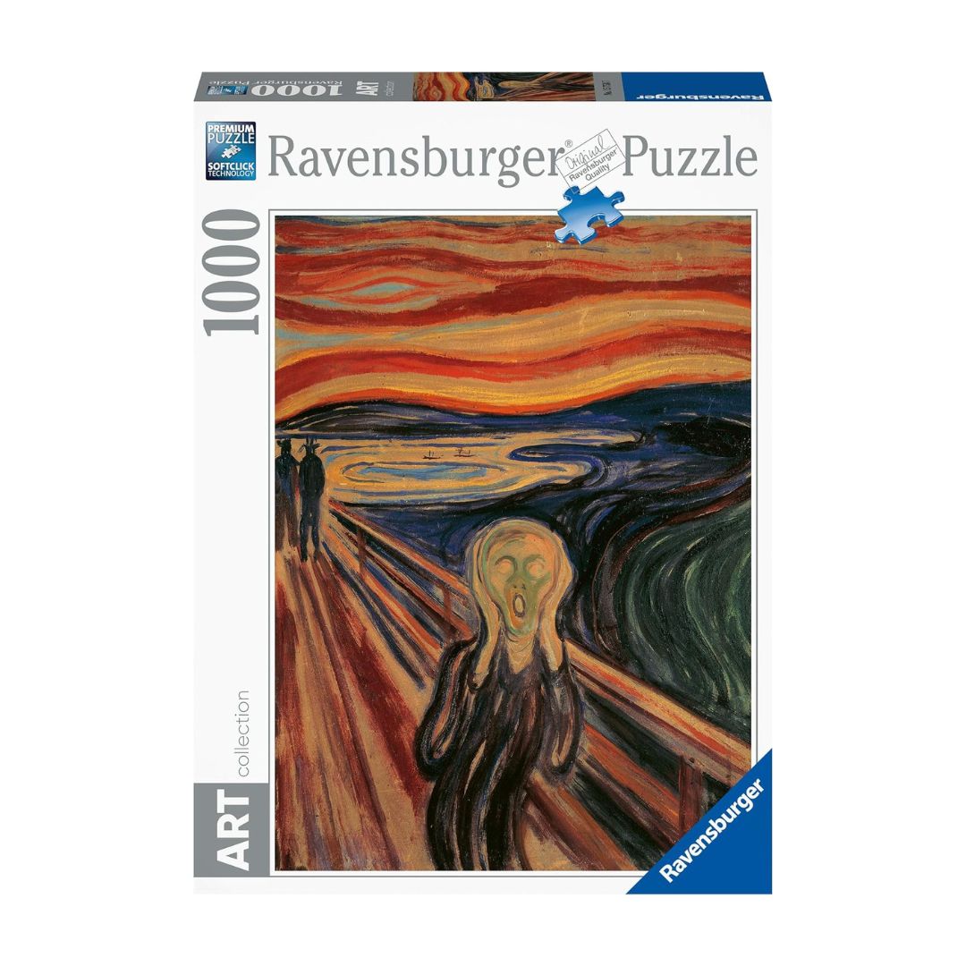 1200067 Ravensburger: Art Collection - L'urlo, Munch - Puzzle 1000 pezzi