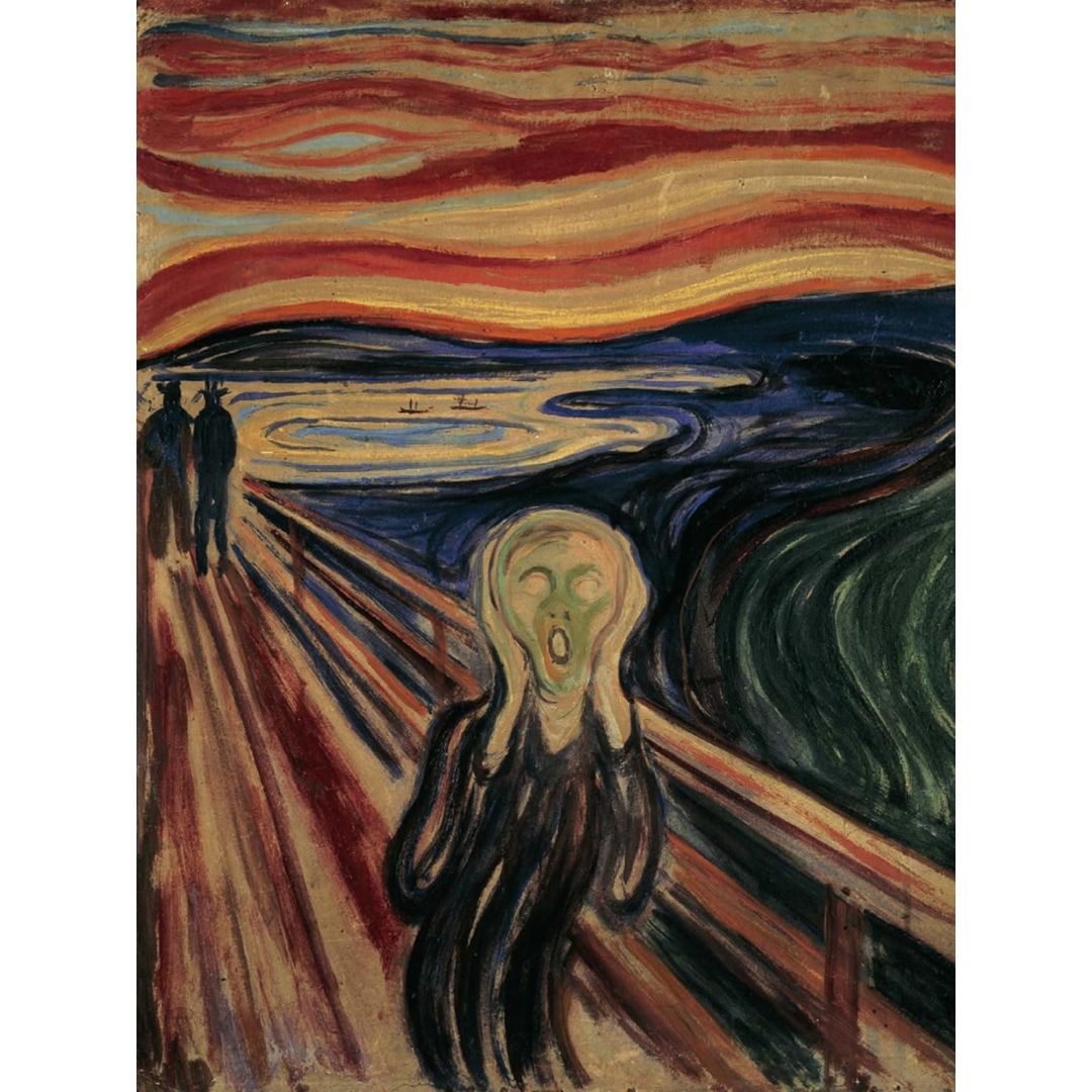 1200067 Ravensburger: Art Collection - L'urlo, Munch - Puzzle 1000 pezzi