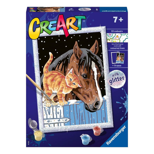 20217 Ravensburger: CreArt - Insoliti amici - Serie D Classic