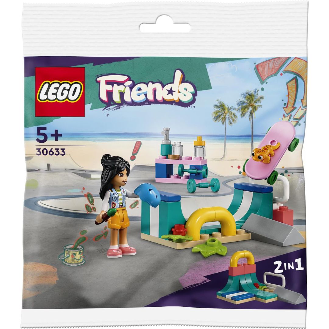 30633 - LEGO Polybag Friends - Rampa per skateboard