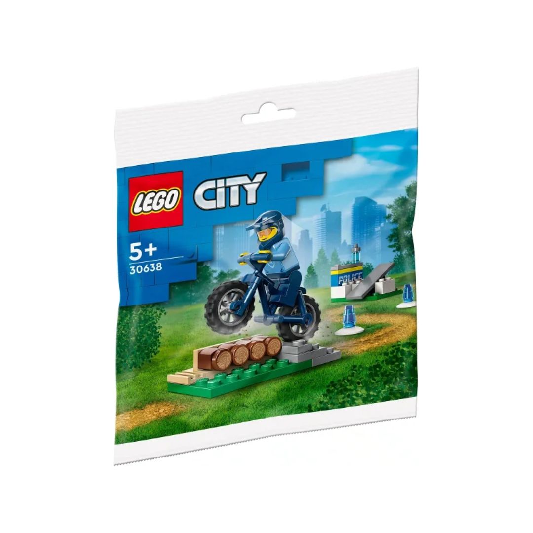 30638 - LEGO Polybag City -  Addestramento in bicicletta della Polizia