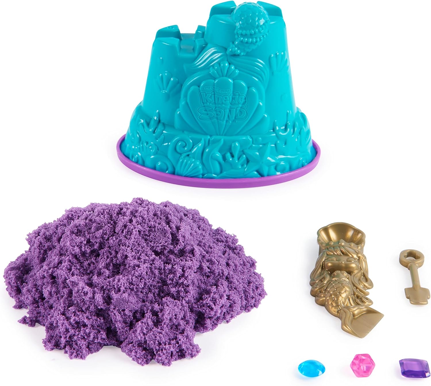 6064334 SPIN MASTER - KINETIC SAND Mini Castello Sirenetta