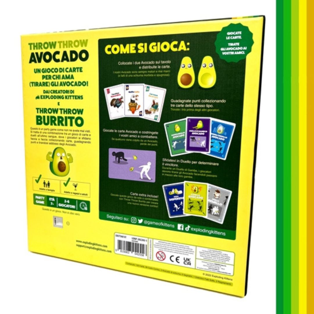 8626 - Asmodee - Throw Throw Avocado