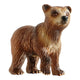 Bullyland 69399 Cucciolo di Orso Bruno Animale della Foresta dipinta a mano