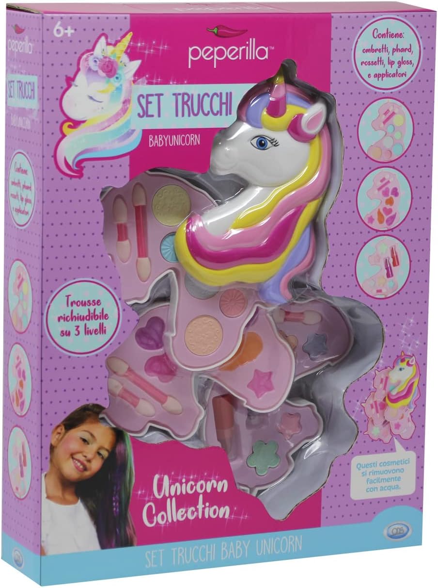 ODS 43703 Peperilla  Set Trucchi Unicorn Collection bambini