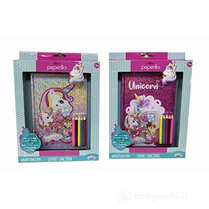 ODS 43961 Peperilla Diario segreto  Unicorni VARIANTE  E FOTO SBAGLIATE