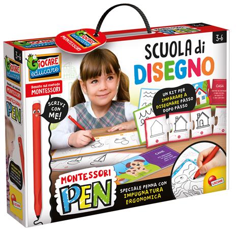 101696 - LISCIANI - MONTESSORI PEN SCUOLA DI DISEGNO