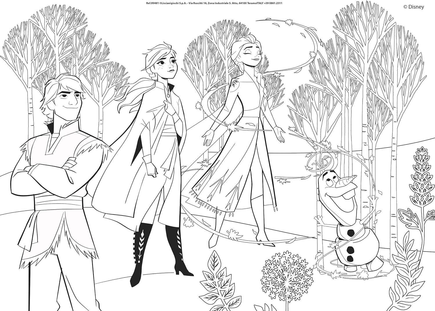 99481 - LISCIANI - DISNEY PUZZLE DF M-PLUS 24 FROZEN