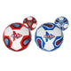 SPORT-ONE Pallone Calcio NITRO Misura 5 Pallone da Allenamento in Cuoio