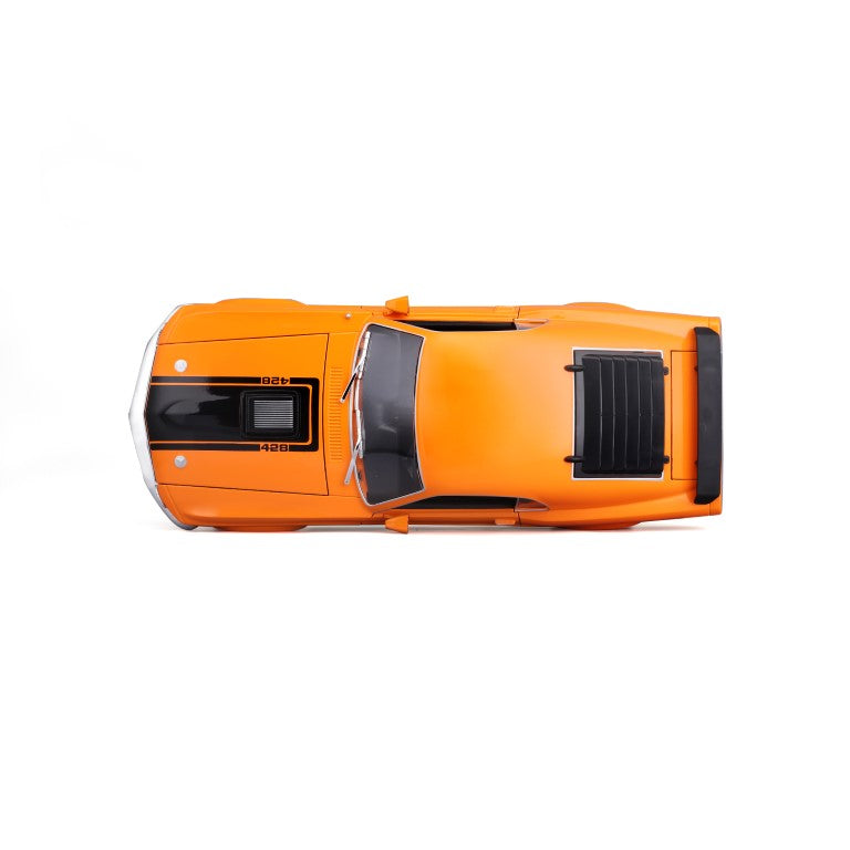 31453 OG Bburago Maisto - Ford Mustang Mach 1 (1970), arancione - 1:18