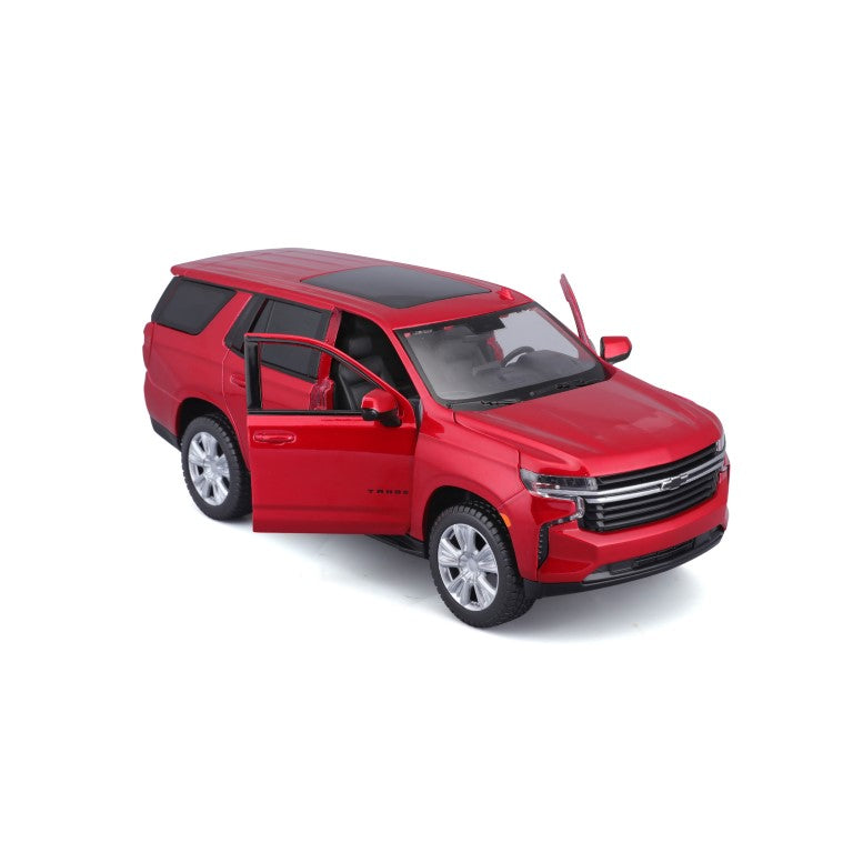 31533 RD Bburago Maisto - Chevrolet Tahoe (2021), rossa - Scala 1:26