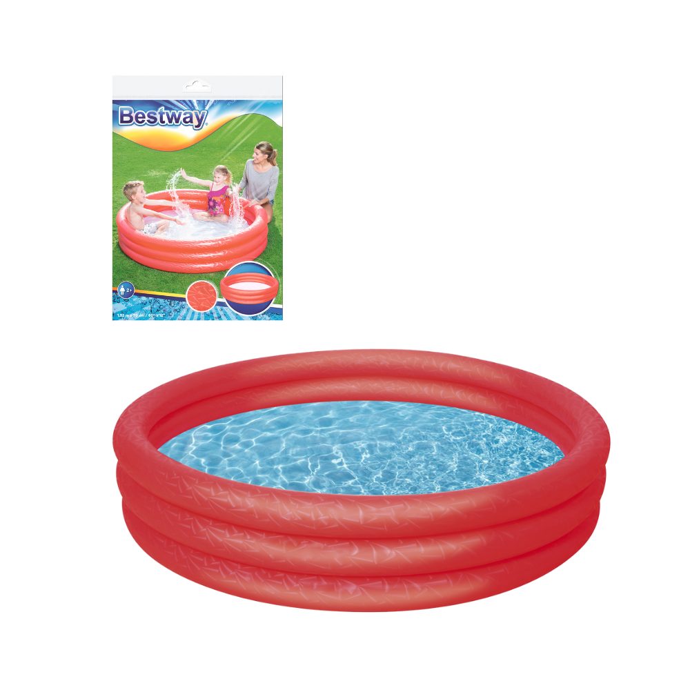 32545 - Bestway 51026-5 - Piscina gonfiabile a 3 anelli - colore casuale