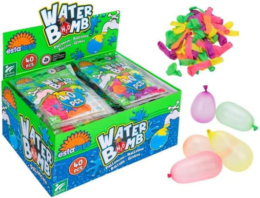 40944 - GLOBO - BUSTA BOMBE ACQUA  (40 PALLONCINI)