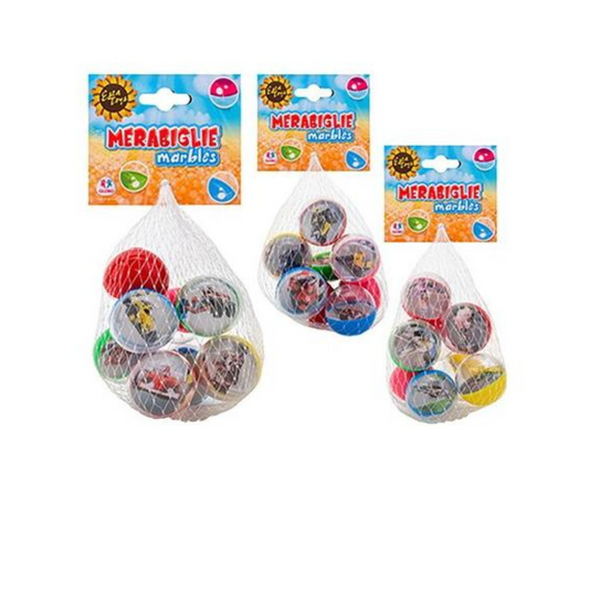 41191 Estatoys Biglie Grandi plastica 3,7 cm  Biglie Colorate Assortite