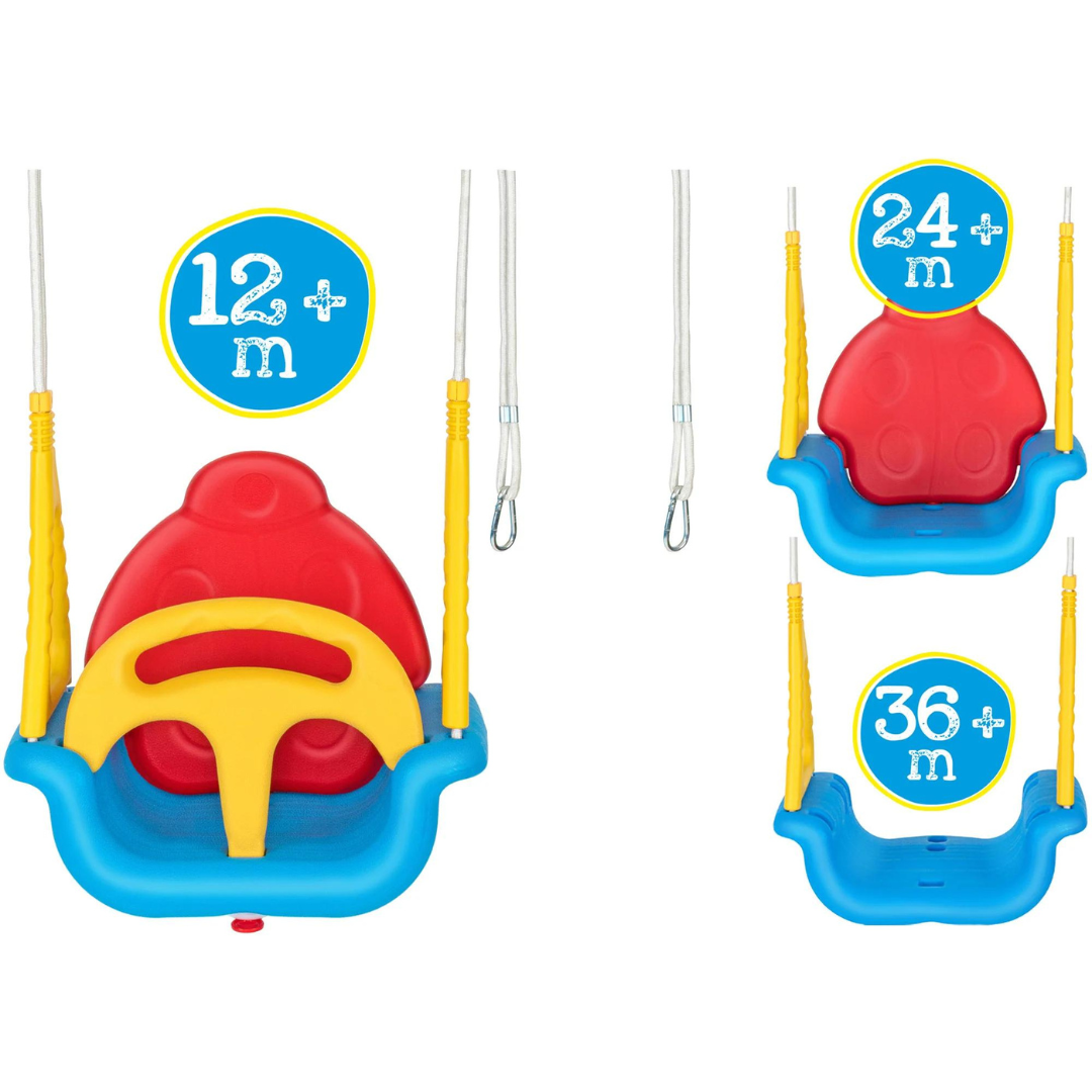 41310 Dulu -Altalena 3 in 1 dondolo prima infanzia da Interno e da esterno