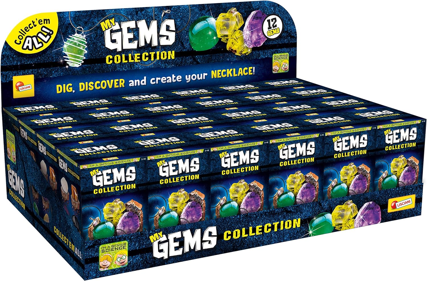 100156 - LISCIANI - I'M A GENIUS MY GEMS COLLECTION