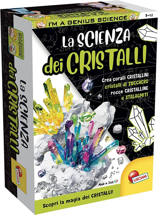 100217 - LISCIANI - I'M A GENIUS SCIENZA POCKET LA SCIENZA DEI CRISTALLI