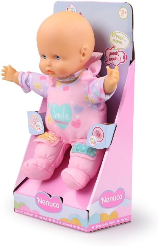 NFN24000 - NENUCO CEROTTINI  Bambola 25cm Corpo Morbido con Suoni e Cerotti