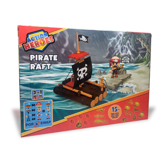 ACN13000 - FAMOSA-  Action Heroes Pirate Raft