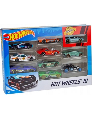 54886 - MATTEL - Hot Wheels 10 pack auto   scala 1:64 MODELLO CASUALE