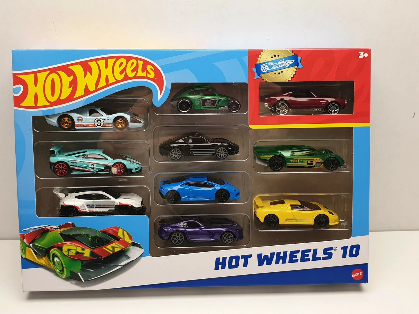 54886 - MATTEL - Hot Wheels 10 pack auto   scala 1:64 MODELLO CASUALE