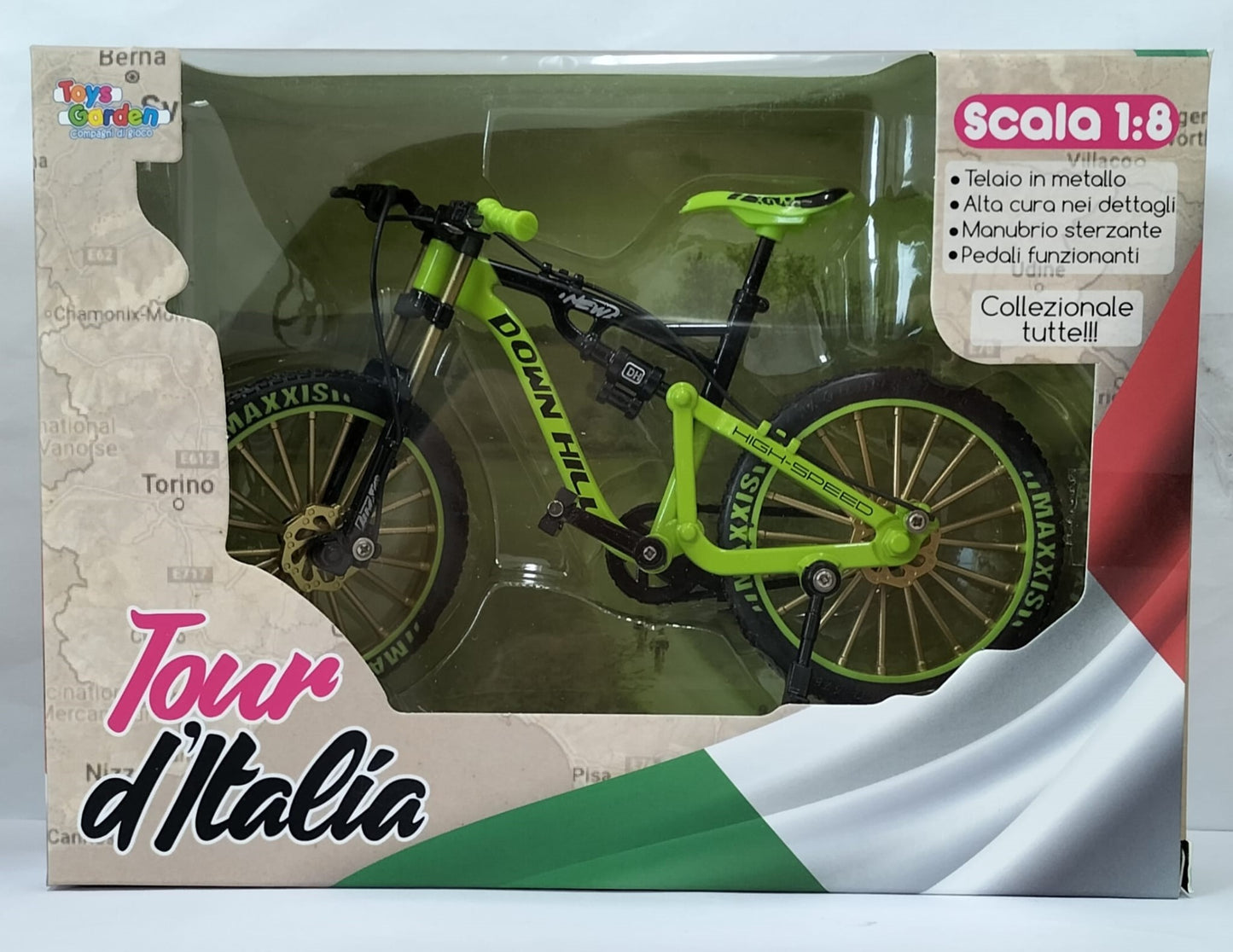 28053 Toys Garden Bicicletta Die Cast Scala 1:8 Modellino Collezionabile in Meta