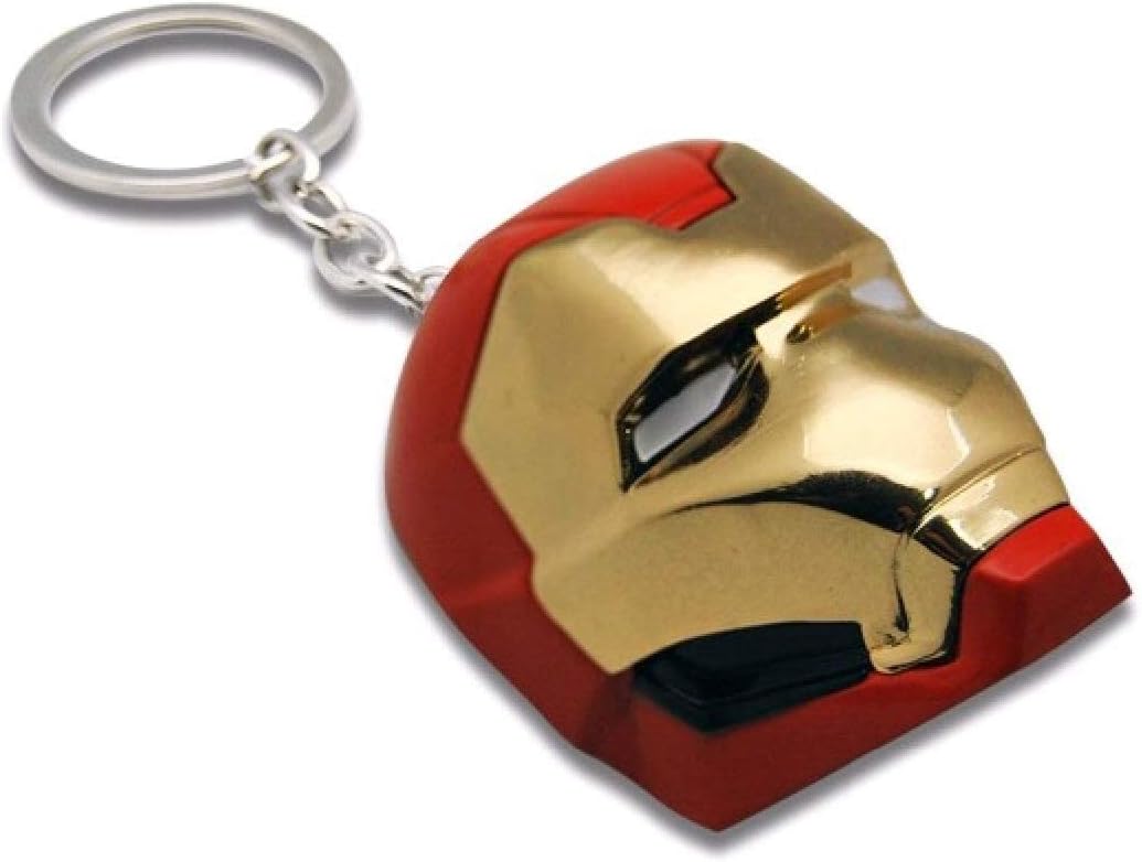 MV15581 - Portachiavi Supereroi Marvel - Maschera di Iron Man - in metallo