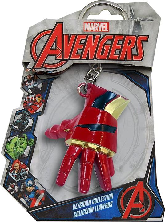 MV15586  Portachiavi Supereroi Marvel - Guanto di Iron Man - in metallo