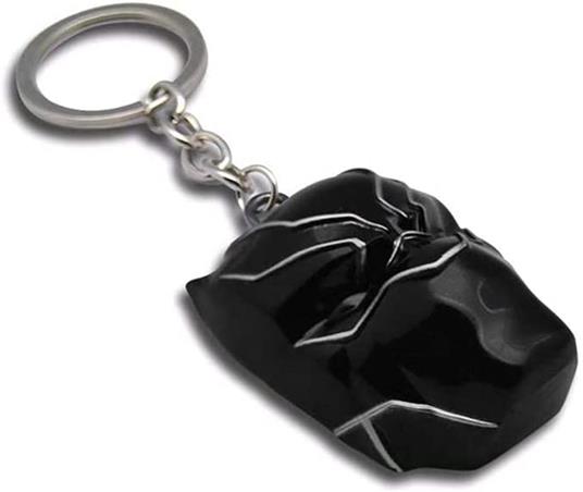 MV15588 - Portachiavi Supereroi Marvel - Maschera di Black Panther - in metallo