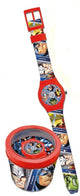 MV16051 - SUPEREROI MARVEL - OROLOGIO ANALOGICO CON SCATOLA DI METALLO