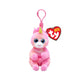 T43102 Ty Beanie Bellies Clip - Portachiavi peluche Unicorno  Skylar 12 cm