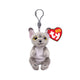 T43111 Ty - Beanie Bellies Clip - Portachiavi peluche cane - Wilfred
