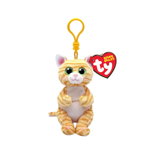 Ty - Beanie Bellies Clips - Portachiavi peluche gatto - Mango 12 cm