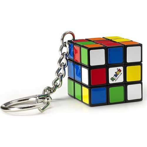 6064001  Spin Master Cubo  Rubik's il cubo 3x3 portachiavi