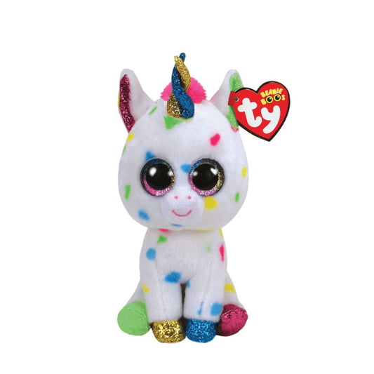 T36898 Ty Beanie Boos -  Peluche unicorno - Harmonie (15 cm)